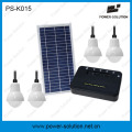 8W off Grid Solar Energy System with 4PCS LED Bulbs